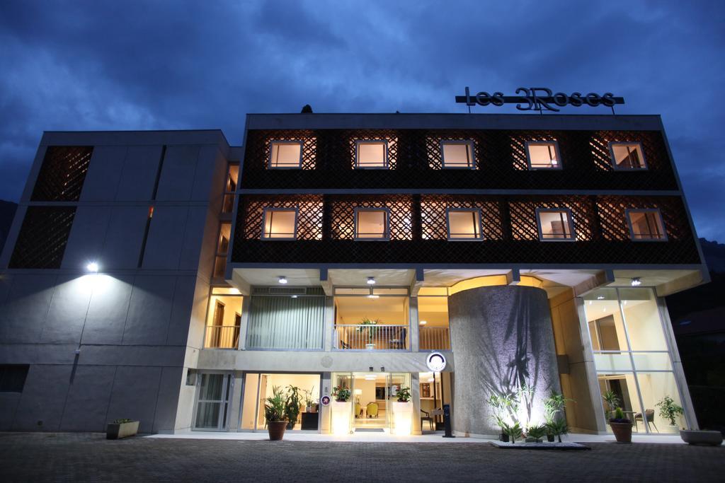 Hotel Les Trois Roses, Meylan Grenoble Exteriér fotografie