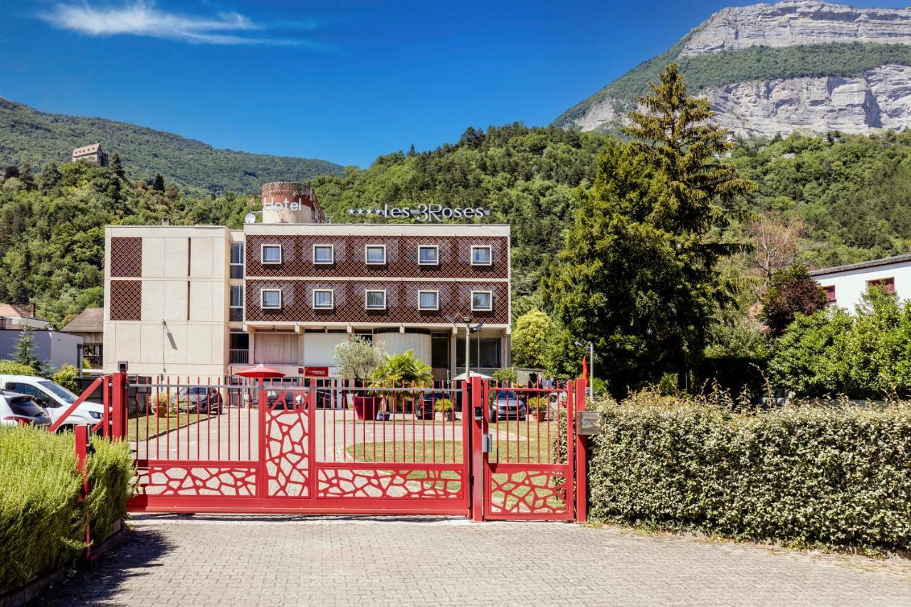 Hotel Les Trois Roses, Meylan Grenoble Exteriér fotografie