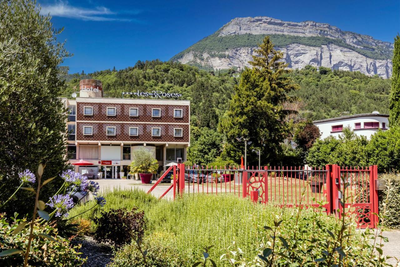 Hotel Les Trois Roses, Meylan Grenoble Exteriér fotografie