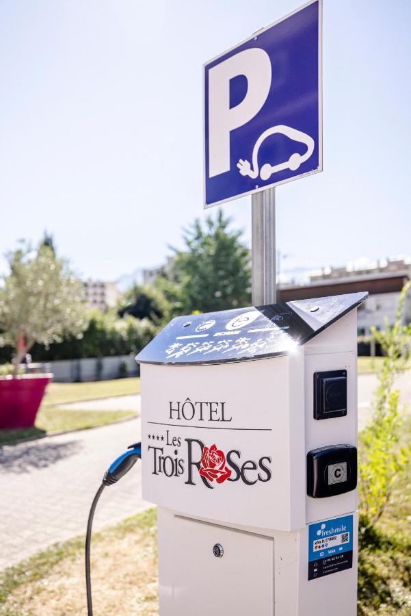 Hotel Les Trois Roses, Meylan Grenoble Exteriér fotografie