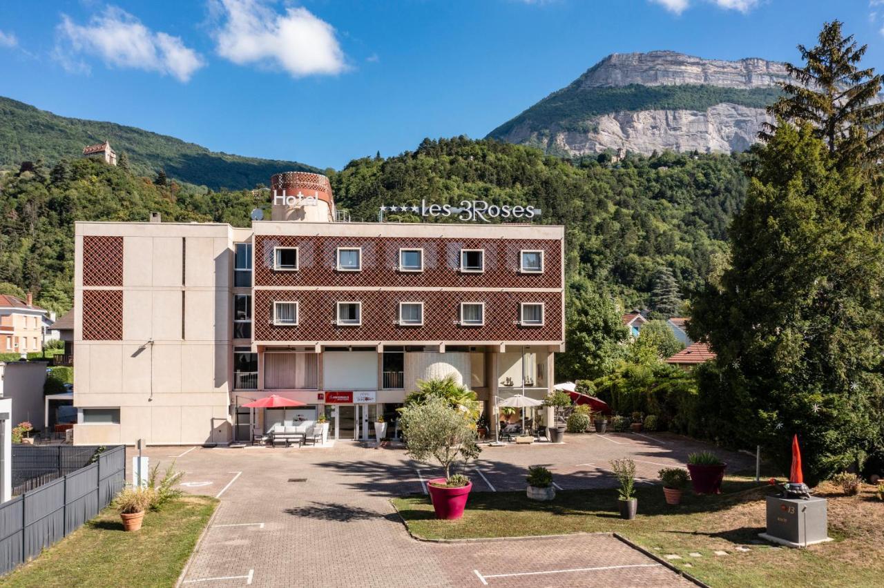Hotel Les Trois Roses, Meylan Grenoble Exteriér fotografie