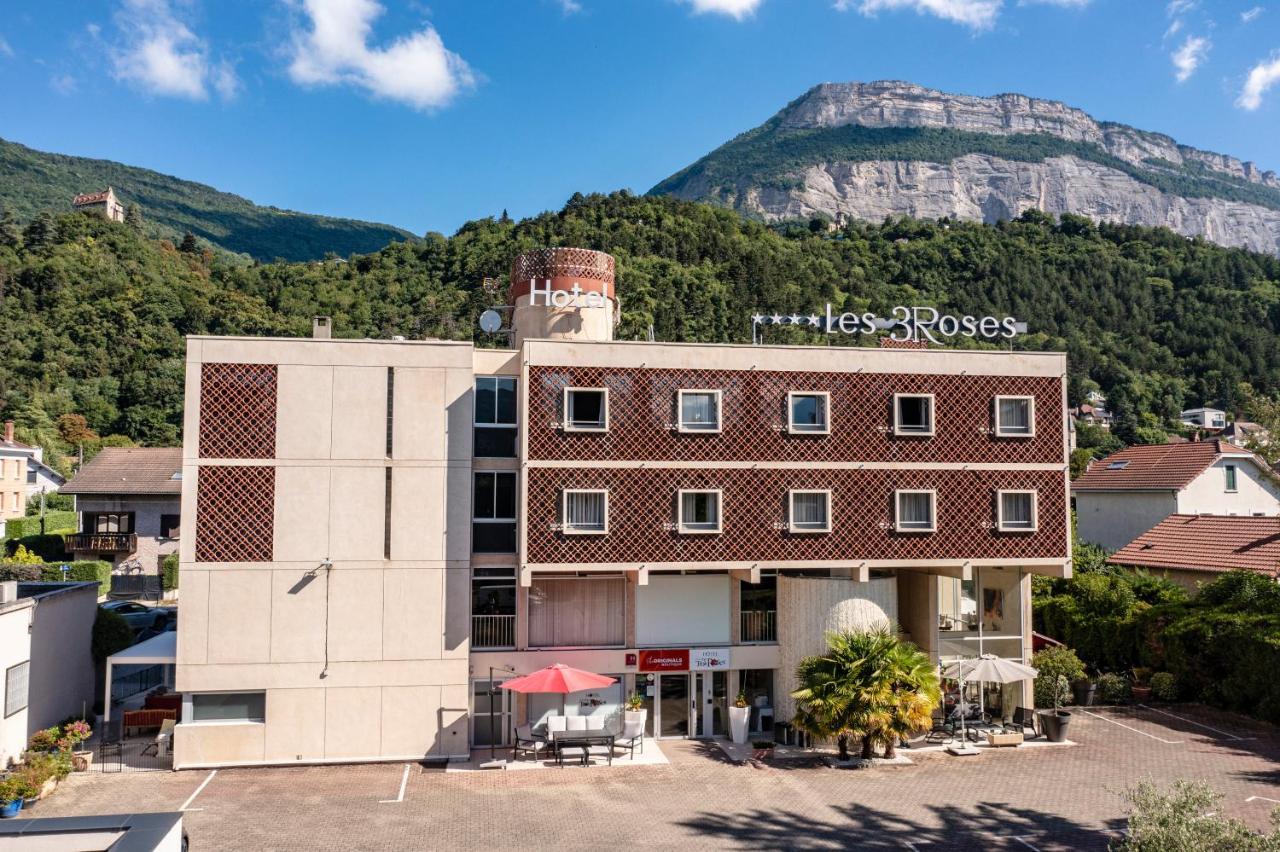 Hotel Les Trois Roses, Meylan Grenoble The Originals Boutique Exteriér fotografie