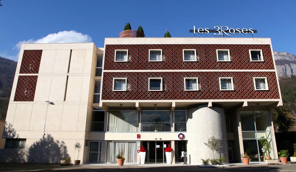 Hotel Les Trois Roses, Meylan Grenoble Exteriér fotografie