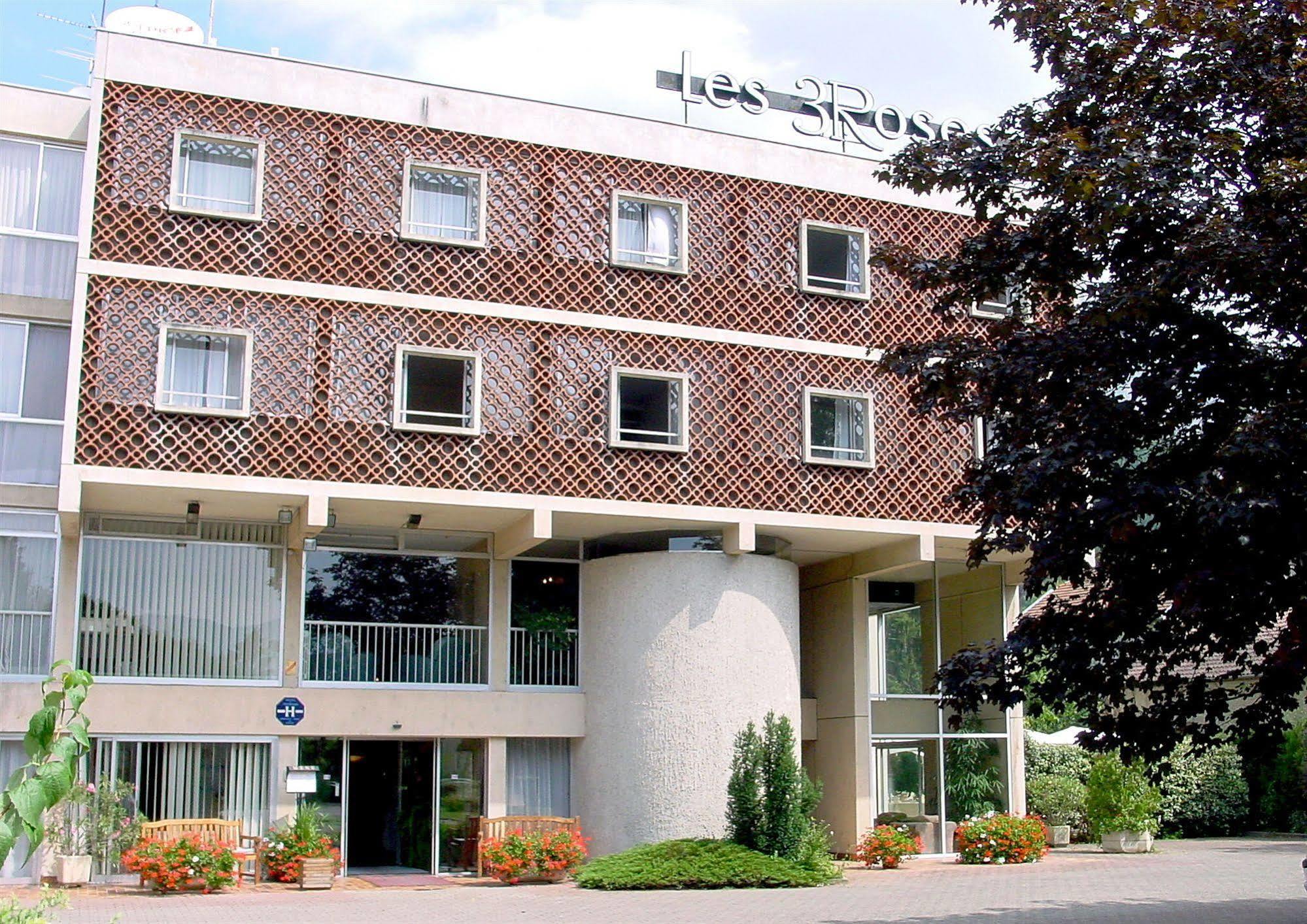 Hotel Les Trois Roses, Meylan Grenoble Exteriér fotografie